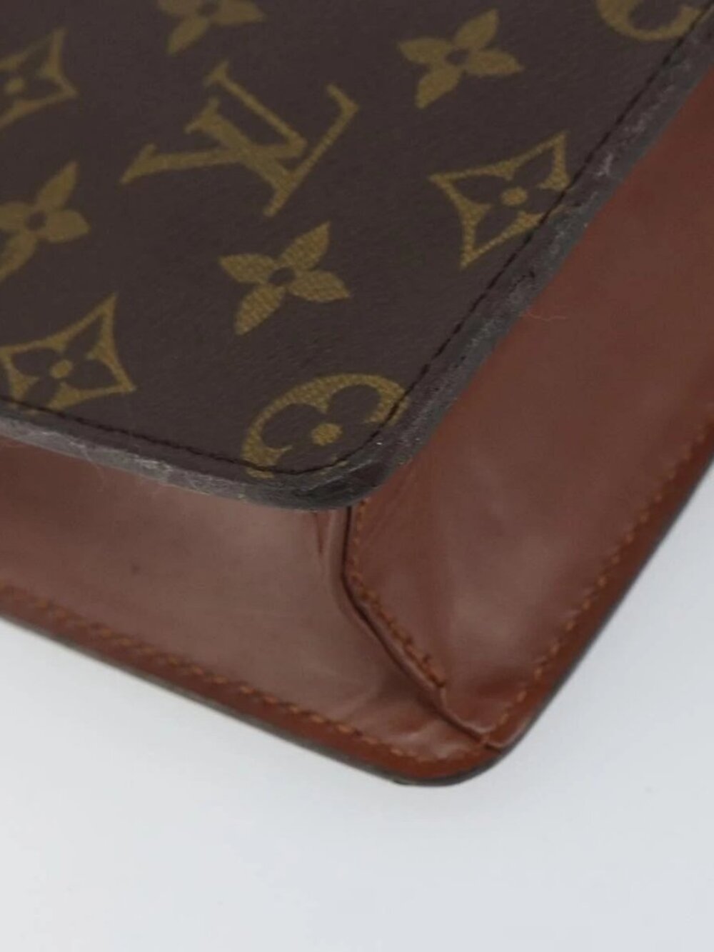 LOUIS VUITTON Monogram Pochette Homme Clutch Bag M51795 LV Auth bs32262 - Picture 3 of 16